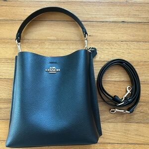 NWOT Coach Mollie Bucket Bag CA1777 Black